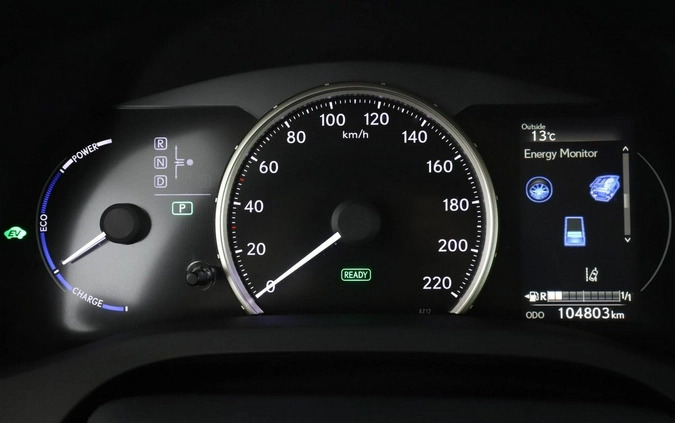 Lexus CT cena 79600 przebieg: 104795, rok produkcji 2018 z Kalisz Pomorski małe 379